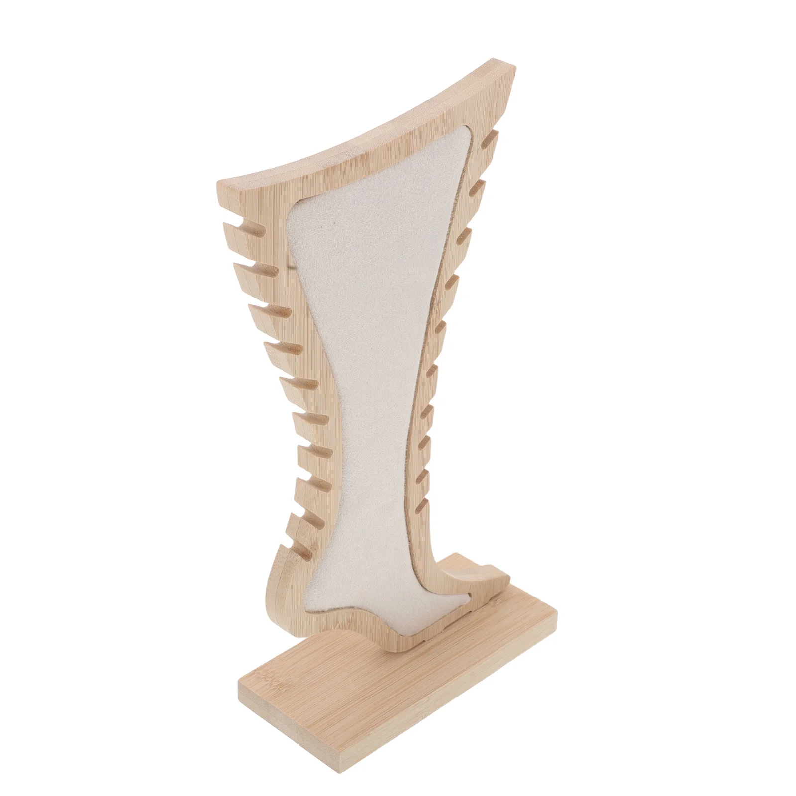 Creative Anklet Display Stand Beige Foot Shaped Wood Jewelry Holder For Vendors Craft Shows Retail Display Rack Organizer
Creative Anklet Display Stand Beige Foot Shaped Wood Jewelry Holder For Vendors Craft Shows Retail Display Rack Organizer