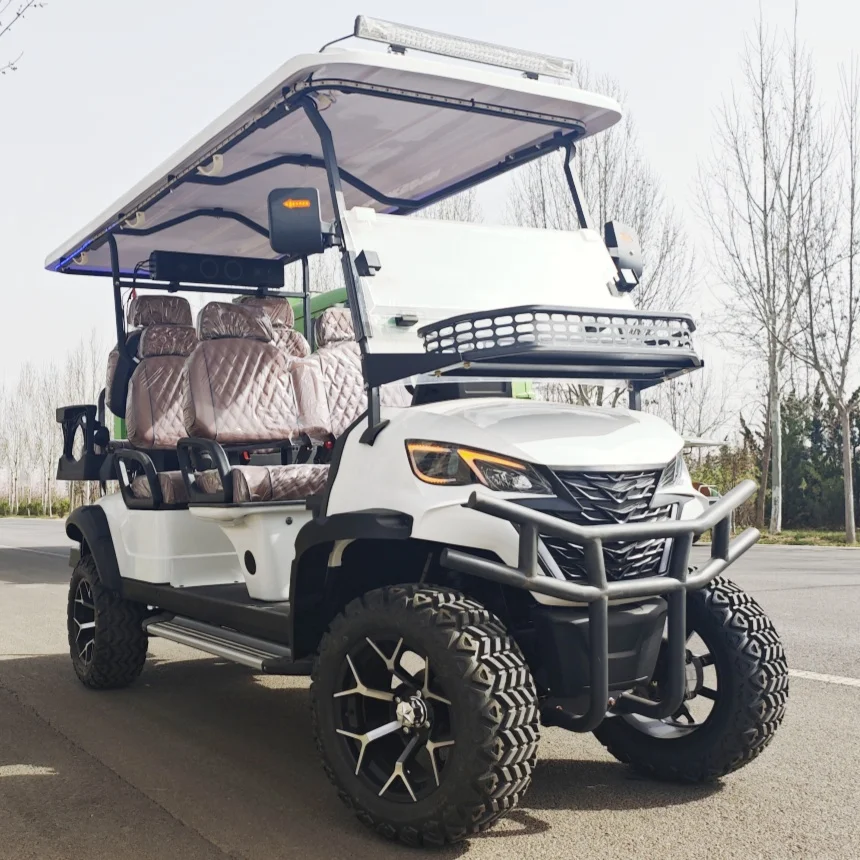 2025 Lithium Battery Electric Golf Cart 72V Lithium Battery Powered City Electric Golf Cart Has Enough Power And A Long Range
2025 Lithium Battery Electric Golf Cart 72V Lithium Battery Powered City Electric Golf Cart Has Enough Power And A Long Range