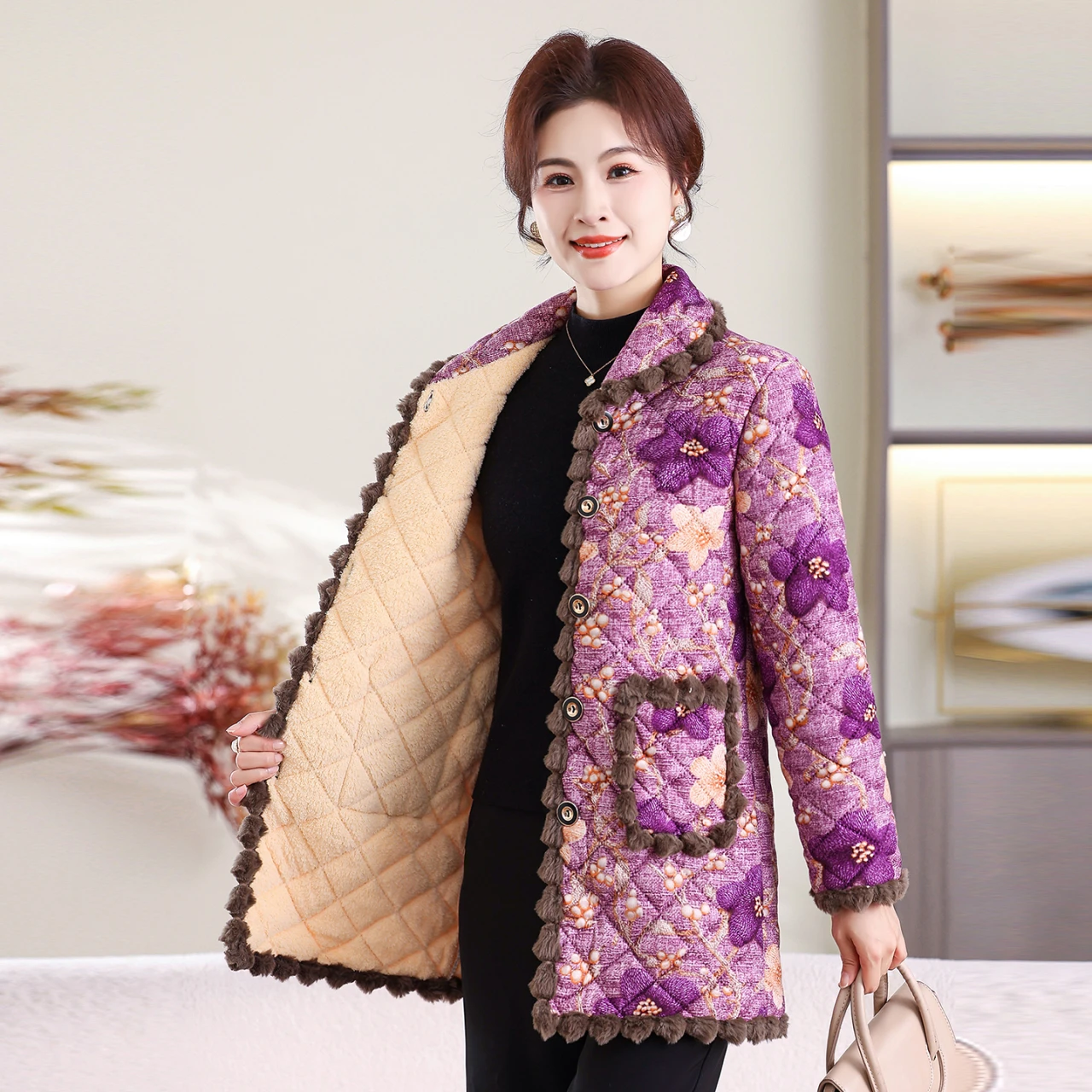 Утепленная хлопковая куртка с воротником-стойкой для мам, осенне-зимняя, новая, повседневная, из полиэфирного волокна, стандартный крой
Утепленная хлопковая куртка с воротником-стойкой для мам, осенне-зимняя, новая, повседневная, из полиэфирного волокна, стандартный крой