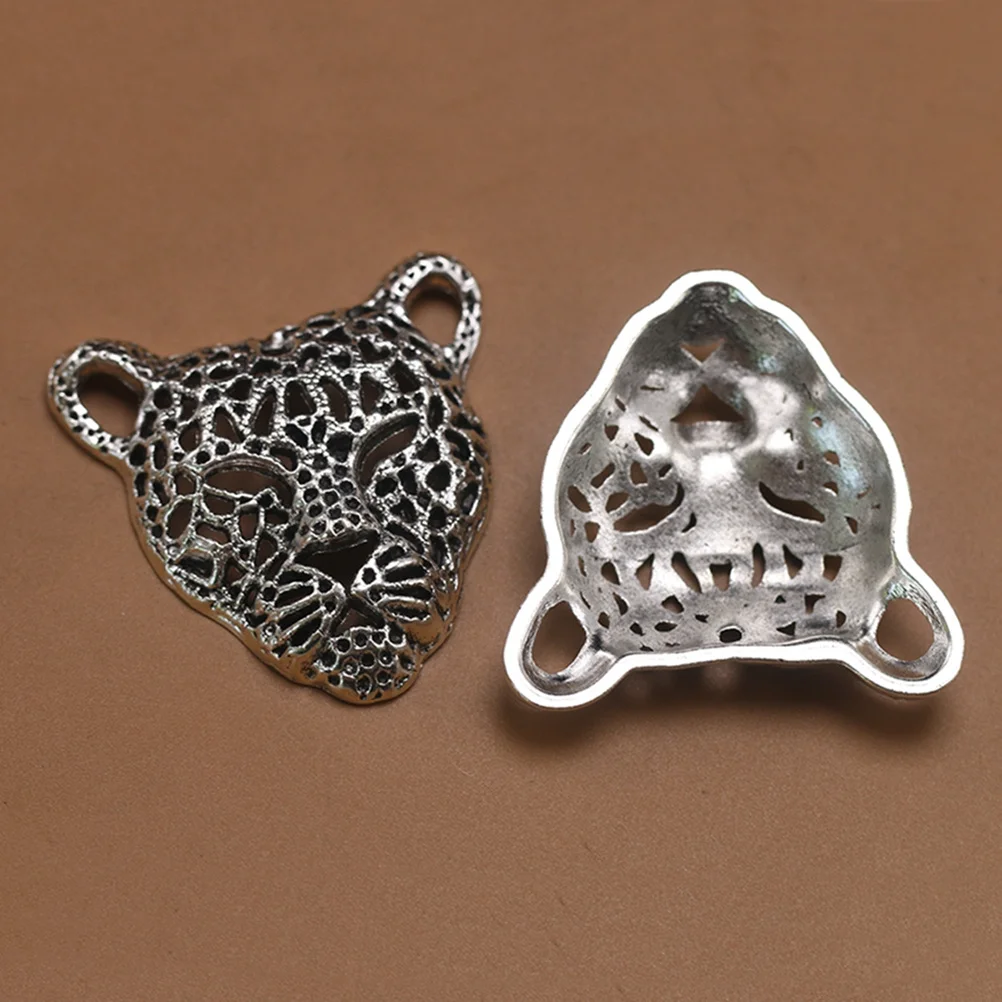 10Pcs Alloy Leopard Head Pendants Hollow Out Charms DIY Necklace Bracelet Jewelry Making Accessories Silver
10Pcs Alloy Leopard Head Pendants Hollow Out Charms DIY Necklace Bracelet Jewelry Making Accessories Silver