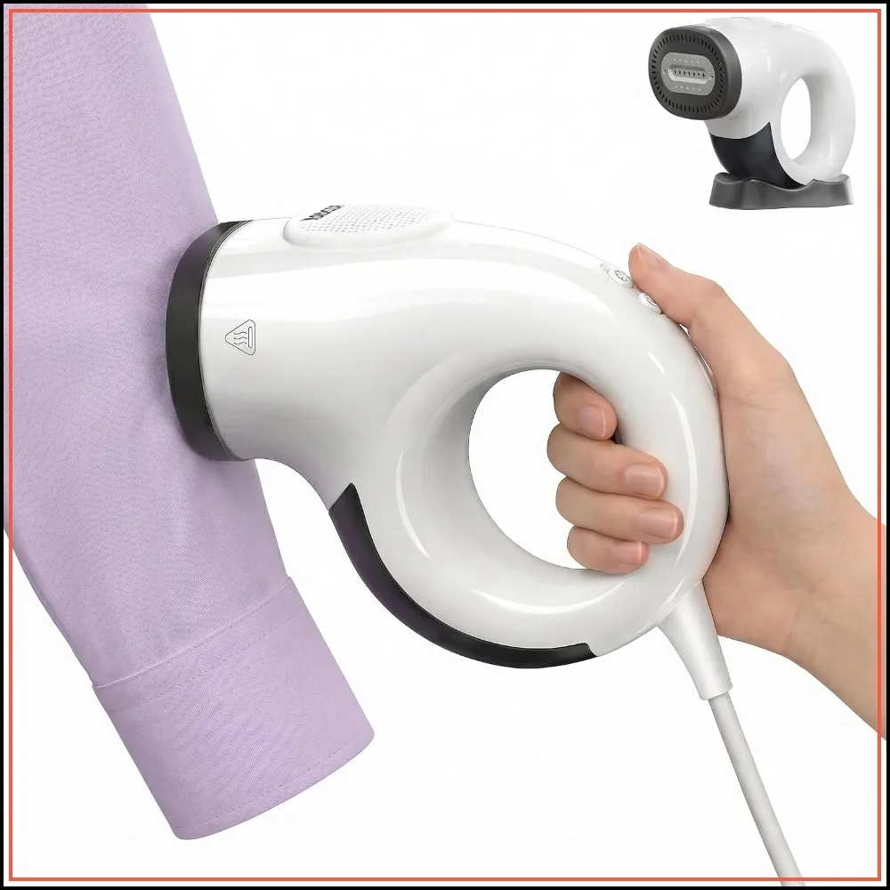 2800Pa Vacuum Steamer for Clothes, 2 in 1 Steaming & Ironing, 25s Fast Heat-Up, Detachable Water Tank, Leak-Proof Travel Iron
2800Pa Vacuum Steamer for Clothes, 2 in 1 Steaming & Ironing, 25s Fast Heat-Up, Detachable Water Tank, Leak-Proof Travel Iron