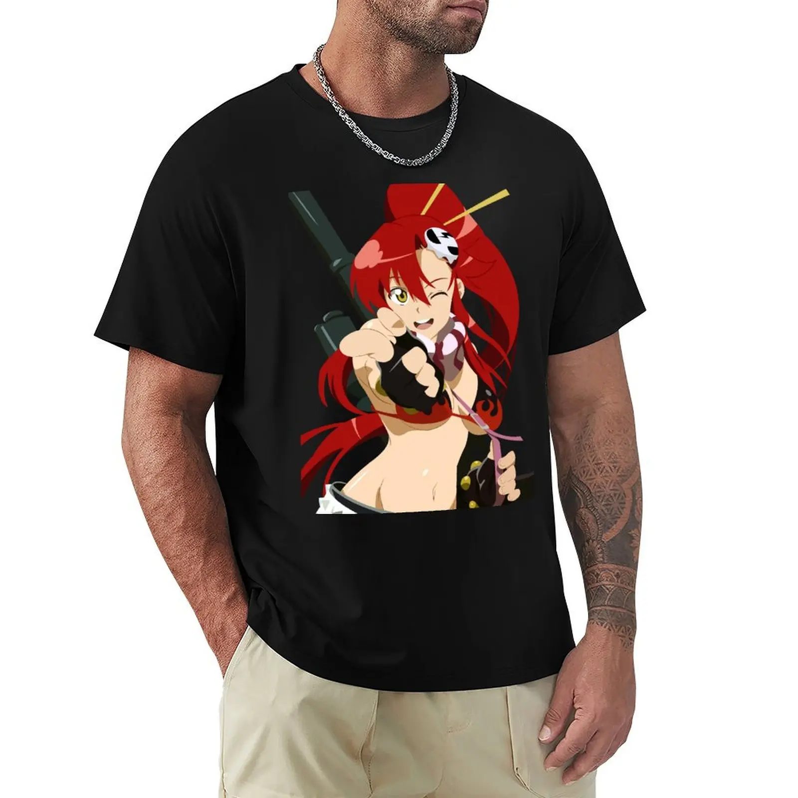 Gurren Lagann - Yoko Littner T-Shirt plus sizes Funny t-shirt tshirts for men
Gurren Lagann - Yoko Littner T-Shirt plus sizes Funny t-shirt tshirts for men