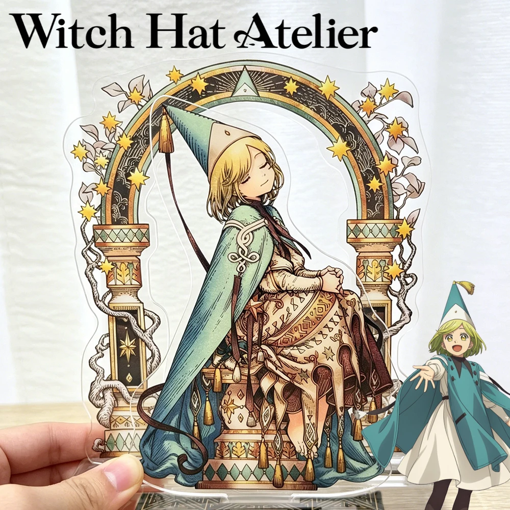 Anime Witch Hat Atelier Coco Cosplay Standing Plate Acrylic Cartoon Figure Stand Desktop Decoration Accessory Ornament Prop
Anime Witch Hat Atelier Coco Cosplay Standing Plate Acrylic Cartoon Figure Stand Desktop Decoration Accessory Ornament Prop