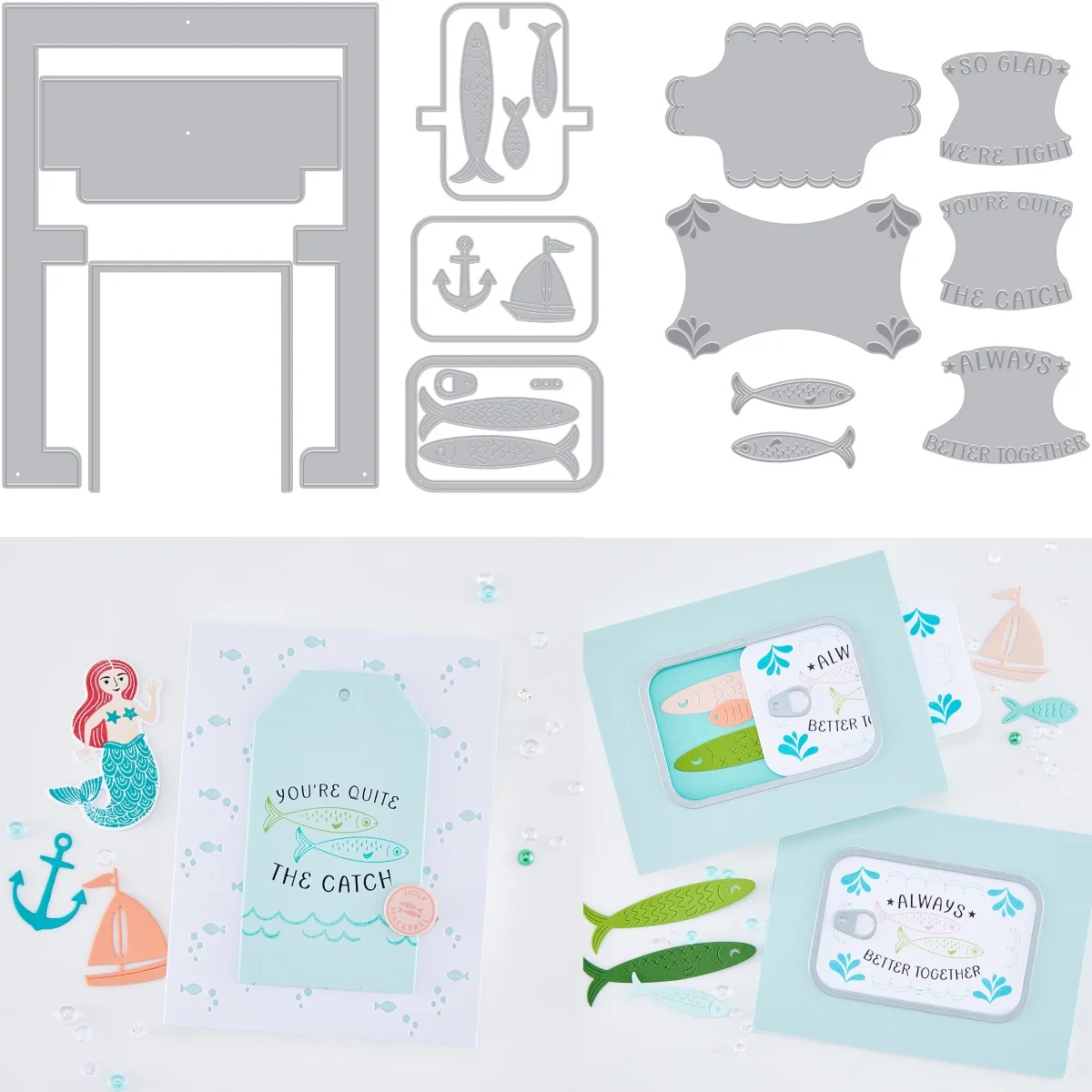 Fishing Big Mouth Sardine Metal Cutting Dies for DIY Making Card Scrapbook Embossed Paper Craft Supplies Template Decoration
Fishing Big Mouth Sardine Metal Cutting Dies for DIY Making Card Scrapbook Embossed Paper Craft Supplies Template Decoration