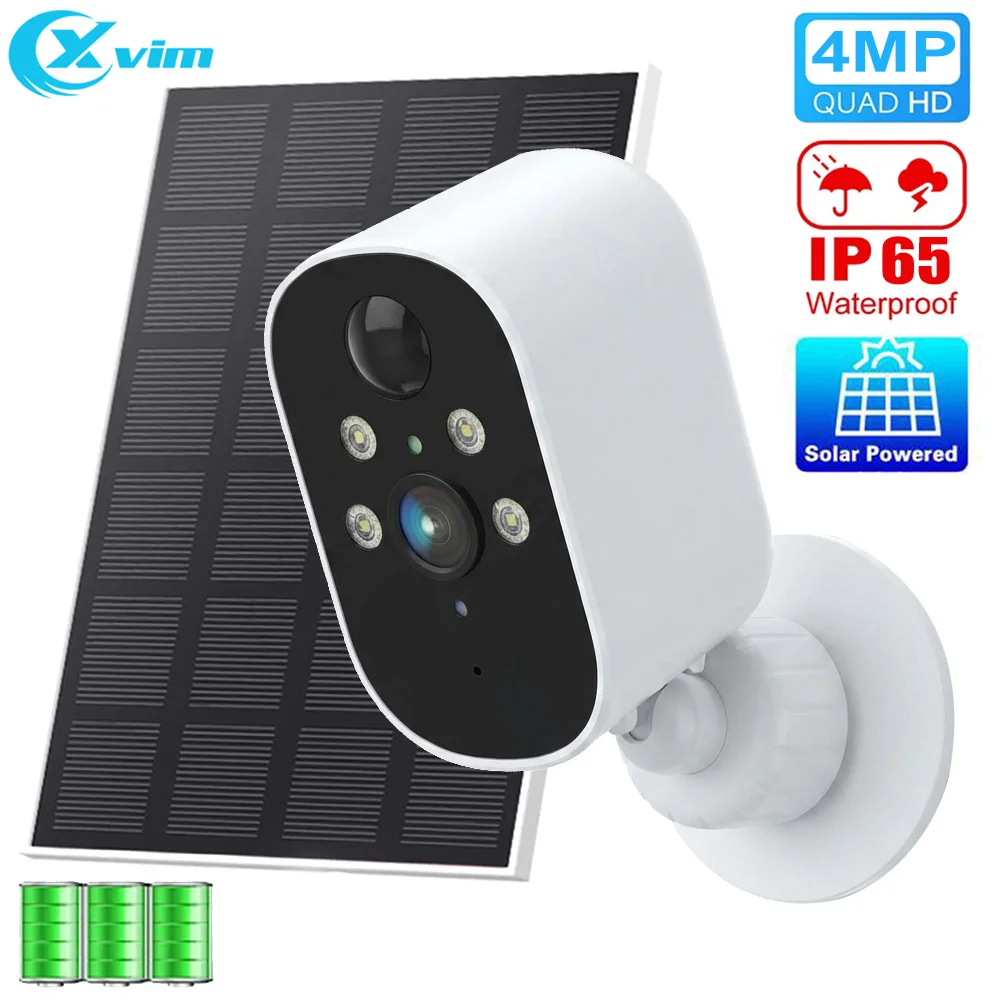 N1370 Solar Camera Outdoor Solar PIR Human Detection Waterproof Security Video IP Camera Night Vision 2K Battery CCTV Monitor
N1370 Solar Camera Outdoor Solar PIR Human Detection Waterproof Security Video IP Camera Night Vision 2K Battery CCTV Monitor