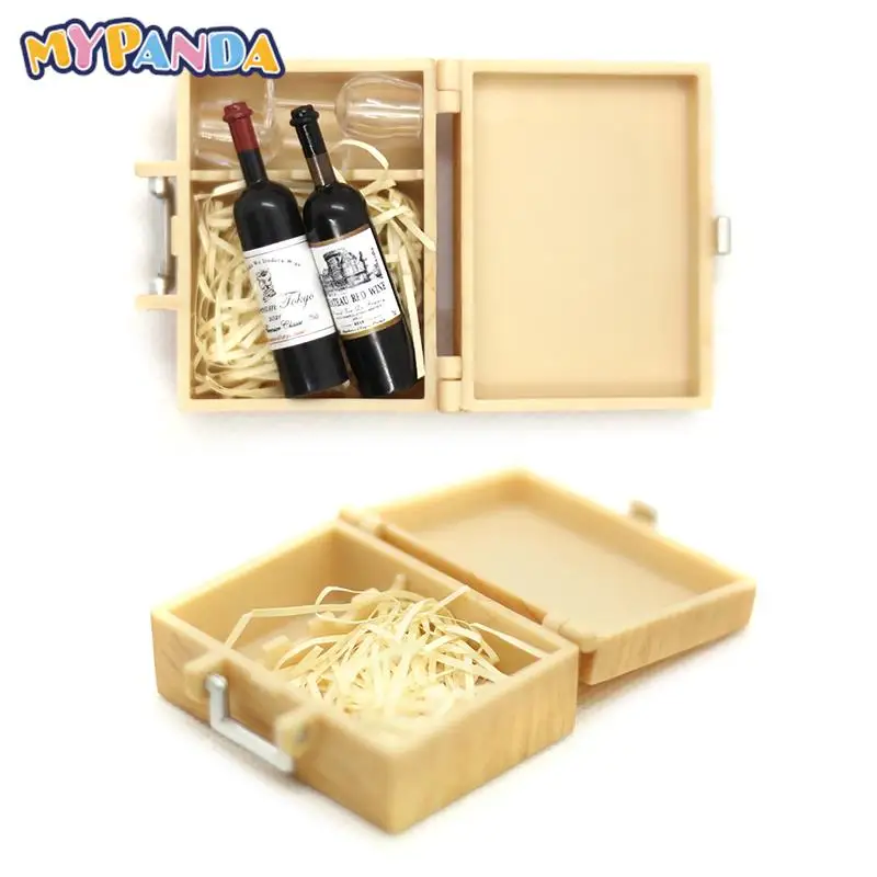 1Set Miniature Red Wine Bottle Wine Cup Box Model Dollhouse Home Living Scene Decor Kids Pretend Toys
1Set Miniature Red Wine Bottle Wine Cup Box Model Dollhouse Home Living Scene Decor Kids Pretend Toys