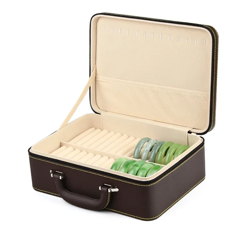 Big Size Jewelry Box Organizer Leather Jewelry Boxes for Women Bracelet Velvet Tray Display Stand Accessories Collection Gift
Big Size Jewelry Box Organizer Leather Jewelry Boxes for Women Bracelet Velvet Tray Display Stand Accessories Collection Gift