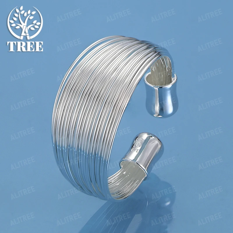 Korean Fashion 925 Sterling Silver Multi Line Open Ring Lady Birthday Anniversary Party Gift Hot Selling New Jewelry Accessories
Korean Fashion 925 Sterling Silver Multi Line Open Ring Lady Birthday Anniversary Party Gift Hot Selling New Jewelry Accessories