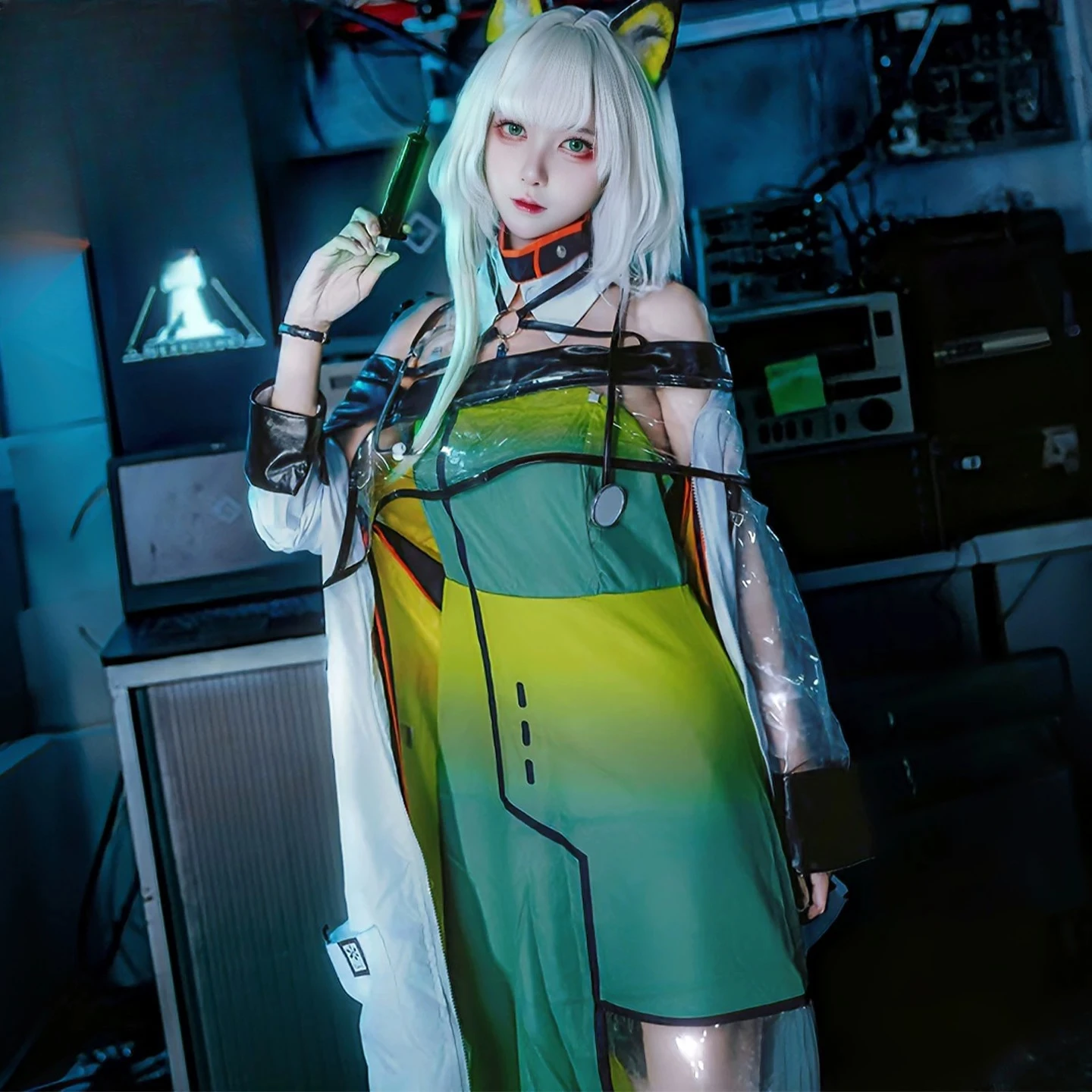 Arknights Kal'tsit Cosplay Costume Women Full Set Game Outfit High Quality Green Dress Halloween Anime Party Suit AniMuse
Arknights Kal'tsit Cosplay Costume Women Full Set Game Outfit High Quality Green Dress Halloween Anime Party Suit AniMuse