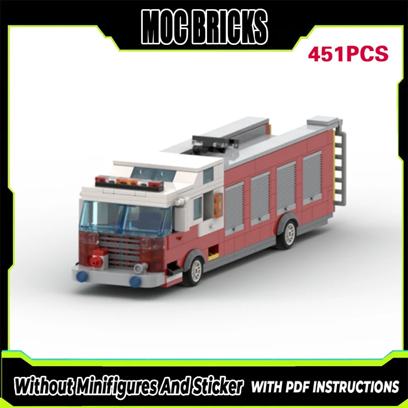 Urban Rescue Vehicles Model MOC Building Bricks Fire Engine Modular Technology Children Holiday Gifts Assemble Toys Suit
Urban Rescue Vehicles Model MOC Building Bricks Fire Engine Modular Technology Children Holiday Gifts Assemble Toys Suit