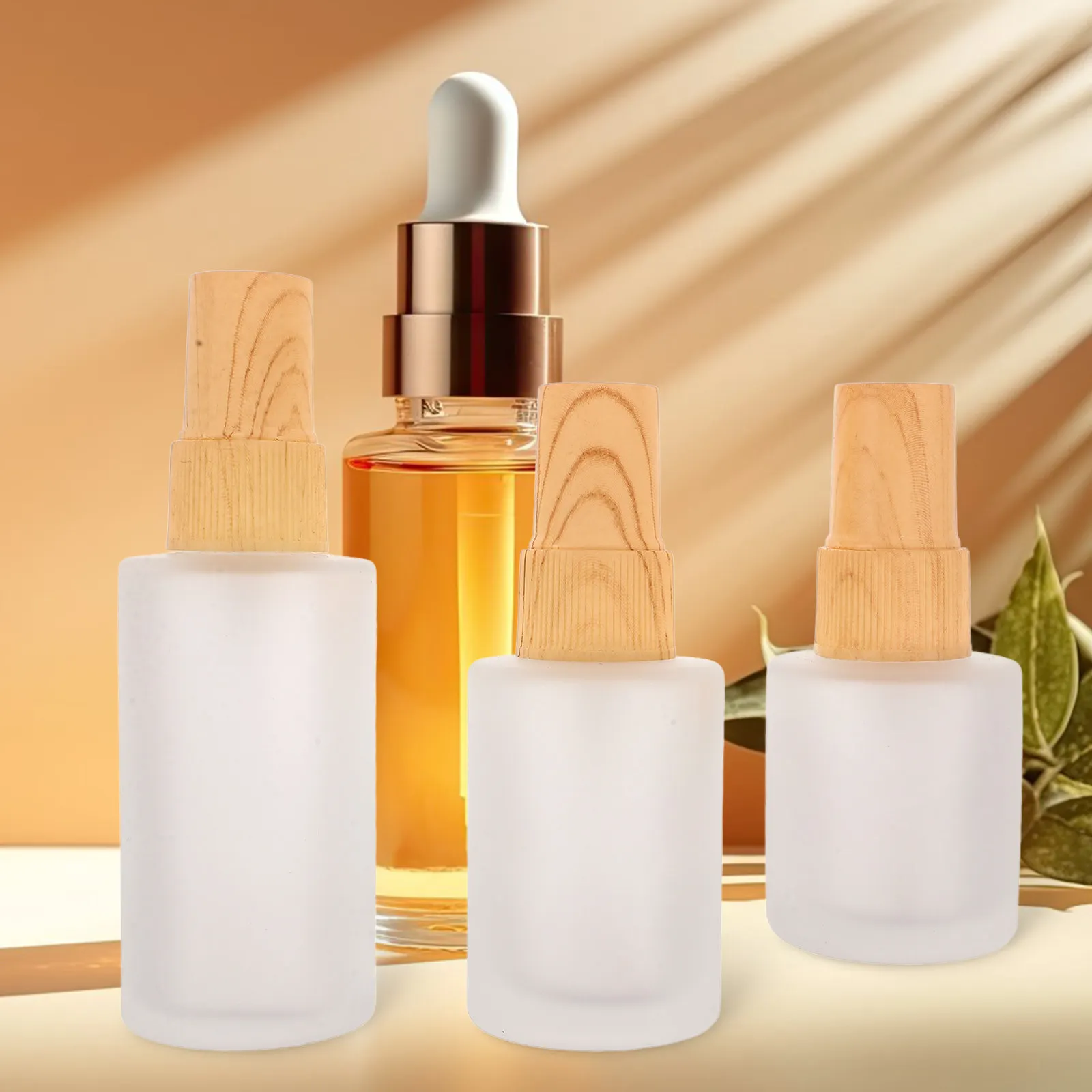 3Pcs Wood Grain Cap Spray Bottle Set Frosted Glass 20Ml 30Ml 40Ml Refillable Mist Sprayer for Travel Toner Facial Mist Hair
3Pcs Wood Grain Cap Spray Bottle Set Frosted Glass 20Ml 30Ml 40Ml Refillable Mist Sprayer for Travel Toner Facial Mist Hair