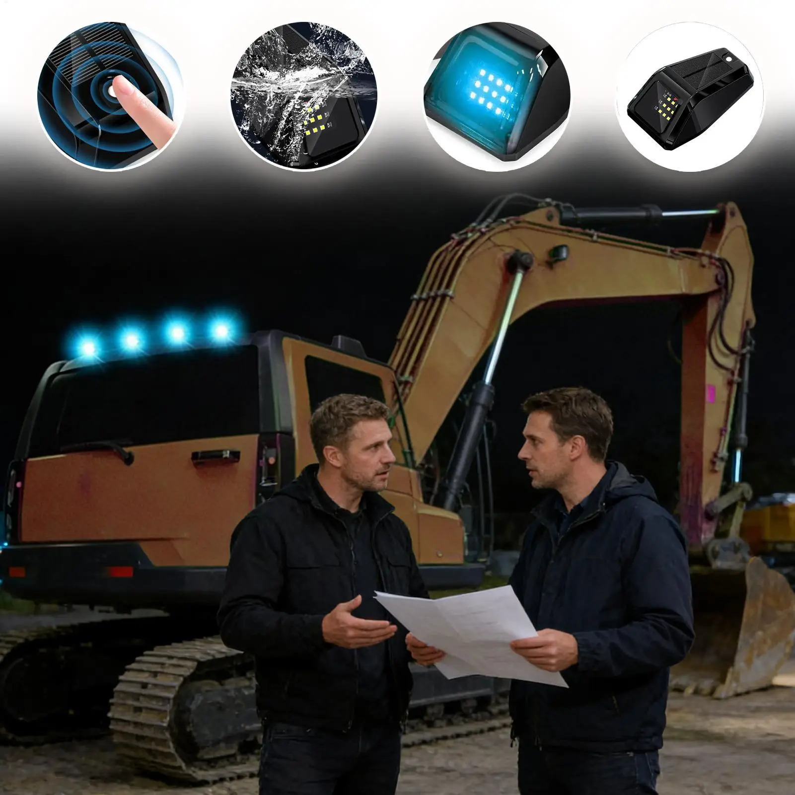 For For Trucks And Cars Solar Roof Lights For Trucks Car Roof LED Waterproof Lamp Solar Powered Cab Lights For Suv Rv Automotive
For For Trucks And Cars Solar Roof Lights For Trucks Car Roof LED Waterproof Lamp Solar Powered Cab Lights For Suv Rv Automotive