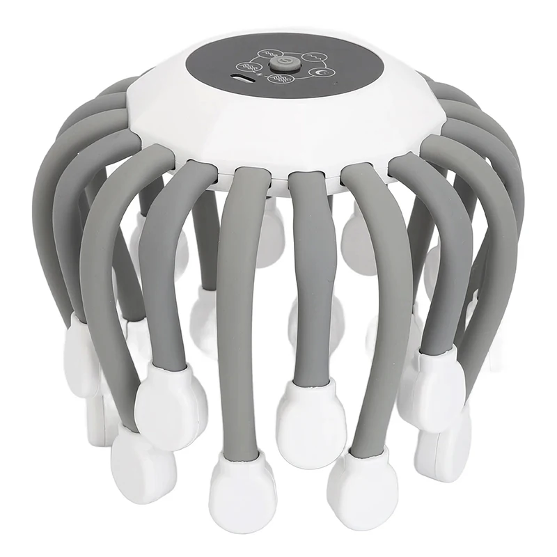 Promotes Circulation Relieves Fatigue 20 Claw Electric Scalp Massager Cordless Octopus Head Massager
Promotes Circulation Relieves Fatigue 20 Claw Electric Scalp Massager Cordless Octopus Head Massager