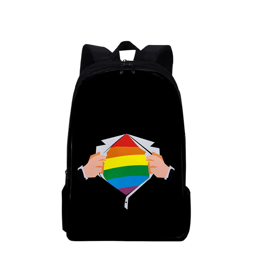Trendy Popular Colourful LGBT Notebook Backpacks pupil School Bags 3D Print Oxford Waterproof Boys/Girls Laptop Backpacks
Trendy Popular Colourful LGBT Notebook Backpacks pupil School Bags 3D Print Oxford Waterproof Boys/Girls Laptop Backpacks
