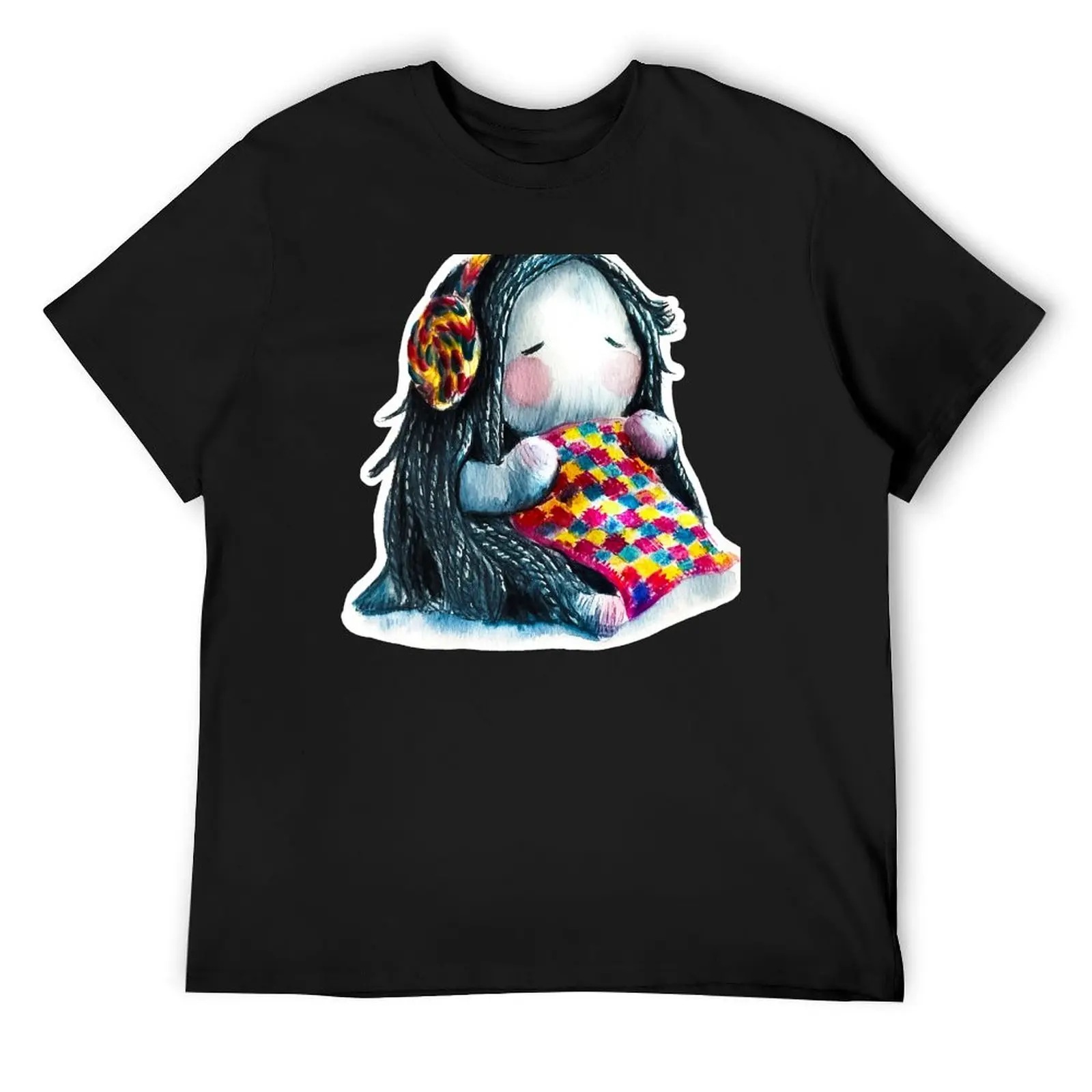 S-Knot Illustration - Colorful Yarn Creature with Headphones, Perfect for Yarn Enthusiasts and Whimsy Lovers T-Shirt
S-Knot Illustration - Colorful Yarn Creature with Headphones, Perfect for Yarn Enthusiasts and Whimsy Lovers T-Shirt