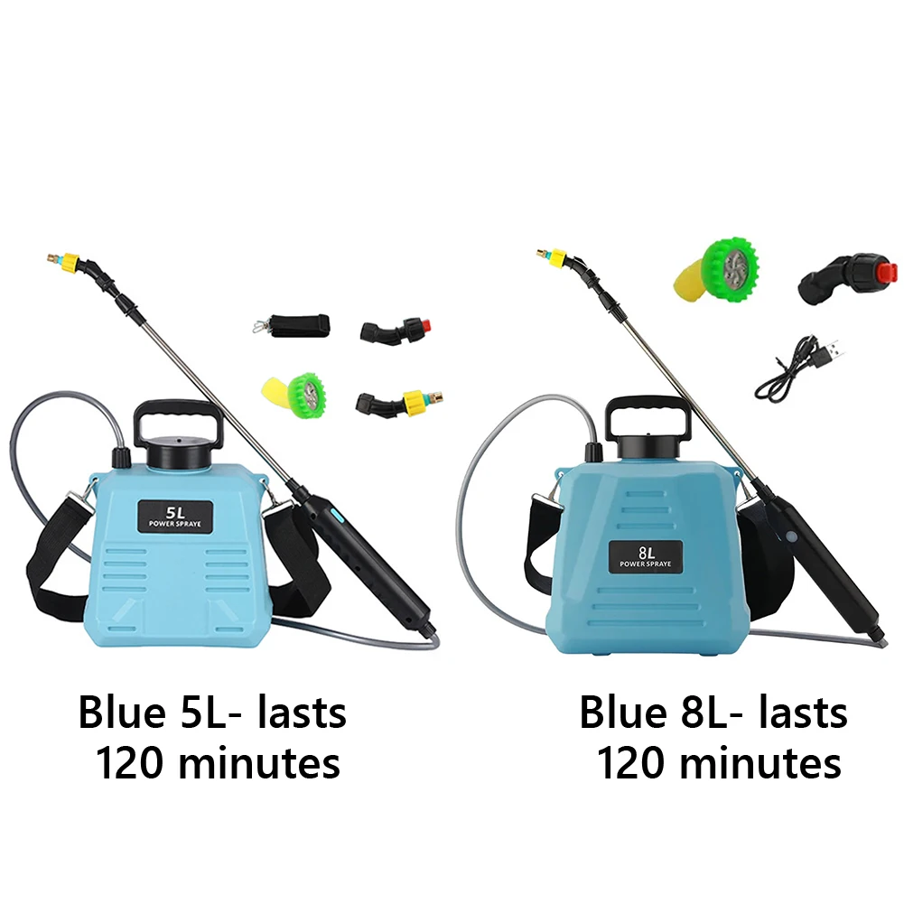 5/8L Handheld Pesticide Sprayer Pot Reusable Shoulder Style Plant Sprayer Large Capacity Automatic Water Sprayer for Lawn Farm
5/8L Handheld Pesticide Sprayer Pot Reusable Shoulder Style Plant Sprayer Large Capacity Automatic Water Sprayer for Lawn Farm