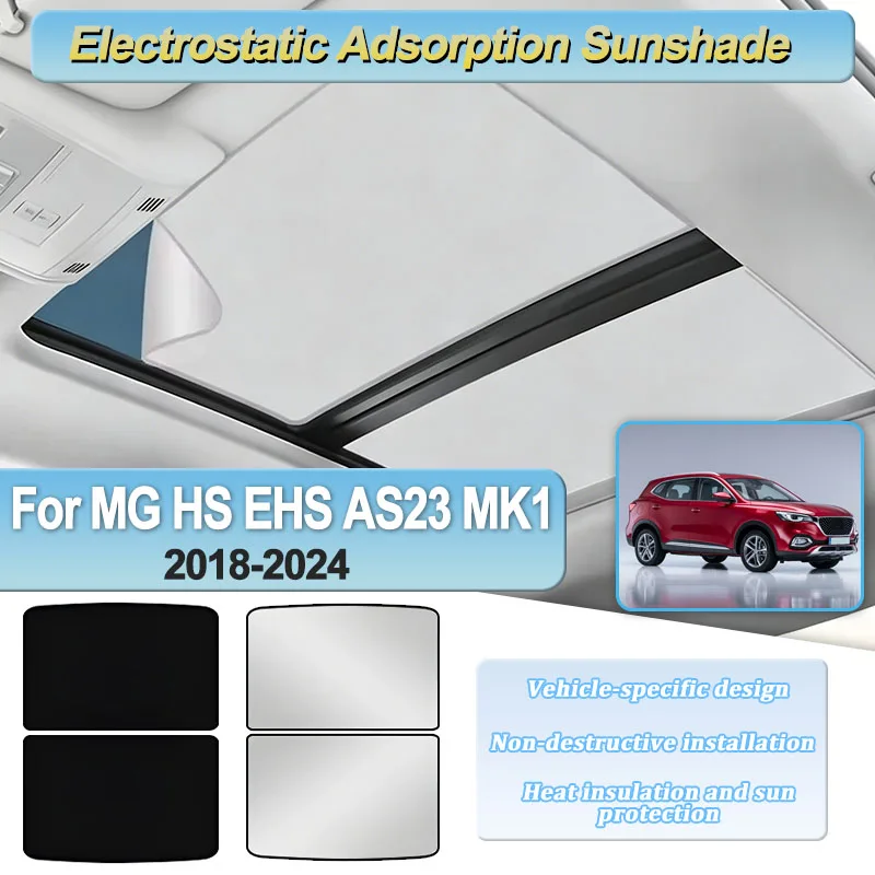 Accessories For MG HS EHS AS23 MK1 2018 2019 2020 2021 2022 2023 2024 Electrostatic Adsorption Skylight Visors Sunroof Sunshade
Accessories For MG HS EHS AS23 MK1 2018 2019 2020 2021 2022 2023 2024 Electrostatic Adsorption Skylight Visors Sunroof Sunshade