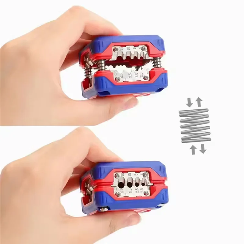 【Hot Cake】Peeling Plier Wire Stripper Box 0.2-16Mm2 Automatic Wire Stripper Crimper Tool Strip Hand Tools
【Hot Cake】Peeling Plier Wire Stripper Box 0.2-16Mm2 Automatic Wire Stripper Crimper Tool Strip Hand Tools