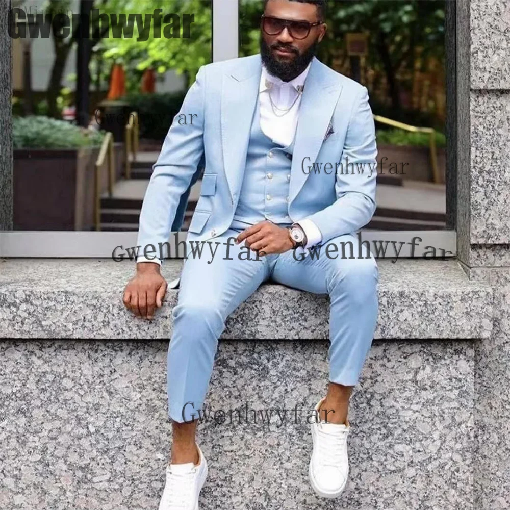 Gwenhwyfar Men Formal Suits Jacket Pant Mens Party High Quality Suit Peak Lapel Wedding Groom Tuxedo(Jacket+Pant+Vest)
Gwenhwyfar Men Formal Suits Jacket Pant Mens Party High Quality Suit Peak Lapel Wedding Groom Tuxedo(Jacket+Pant+Vest)