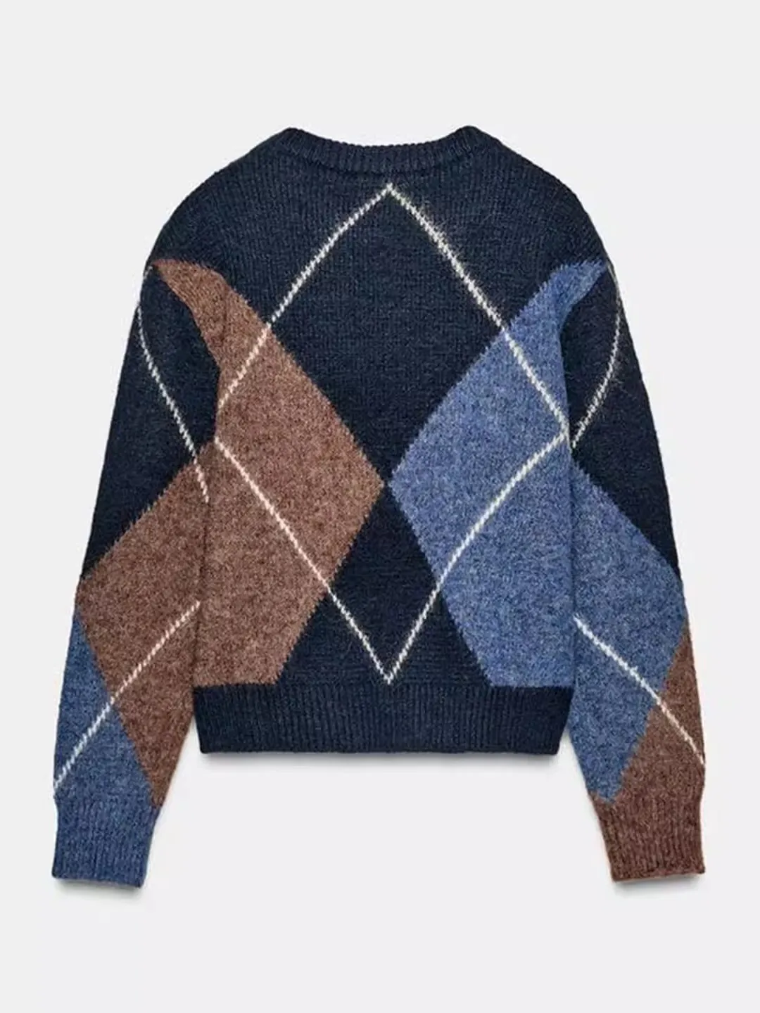 Повседневный вязаный свитер с длинными рукавами и круглым вырезом, с ромбовидным узором, женский, весна 2026, новинка, 5755052
Повседневный вязаный свитер с длинными рукавами и круглым вырезом, с ромбовидным узором, женский, весна 2026, новинка, 5755052