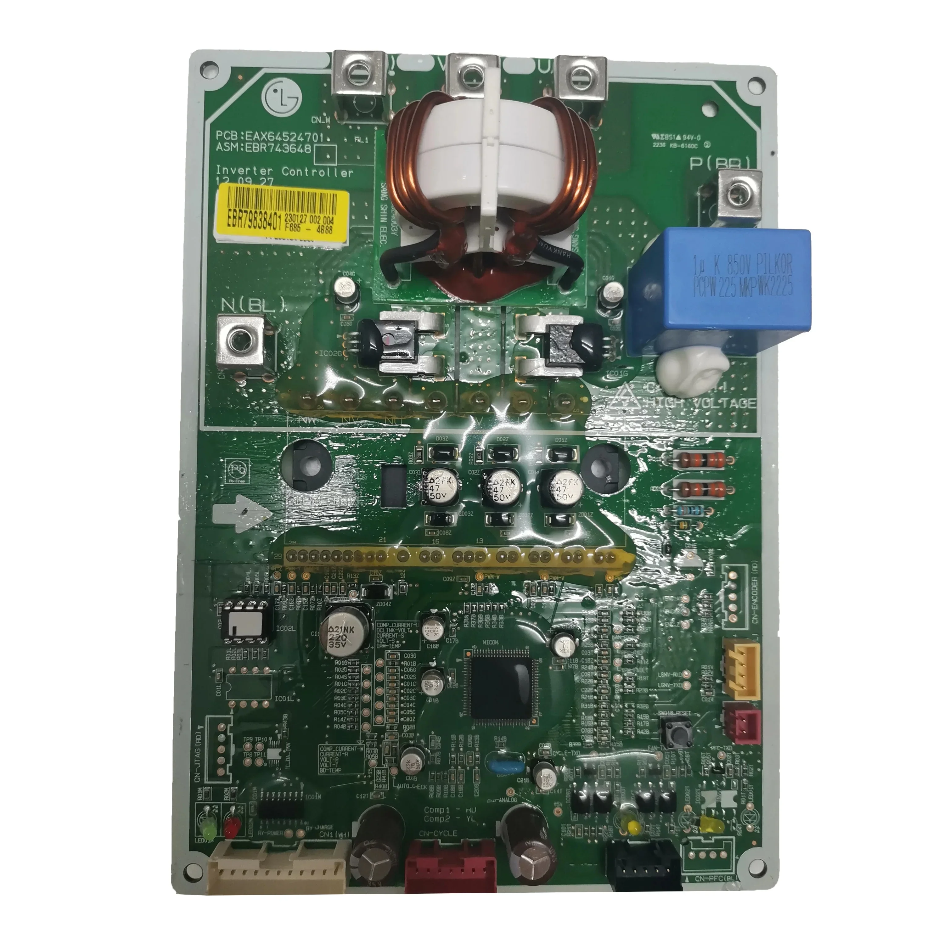 Suitable for Central Air Conditioning Inverter Board EBR79838401 Control Board EBR798384 Circuit Board EAX64524701 EBR743648
Suitable for Central Air Conditioning Inverter Board EBR79838401 Control Board EBR798384 Circuit Board EAX64524701 EBR743648