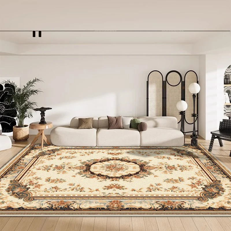 European Style Room Decoration Aesthetic Bedroom Carpet Antiskid Large Rugs for Living Room Fluffy Cloakroom Dressing Table Mat
European Style Room Decoration Aesthetic Bedroom Carpet Antiskid Large Rugs for Living Room Fluffy Cloakroom Dressing Table Mat