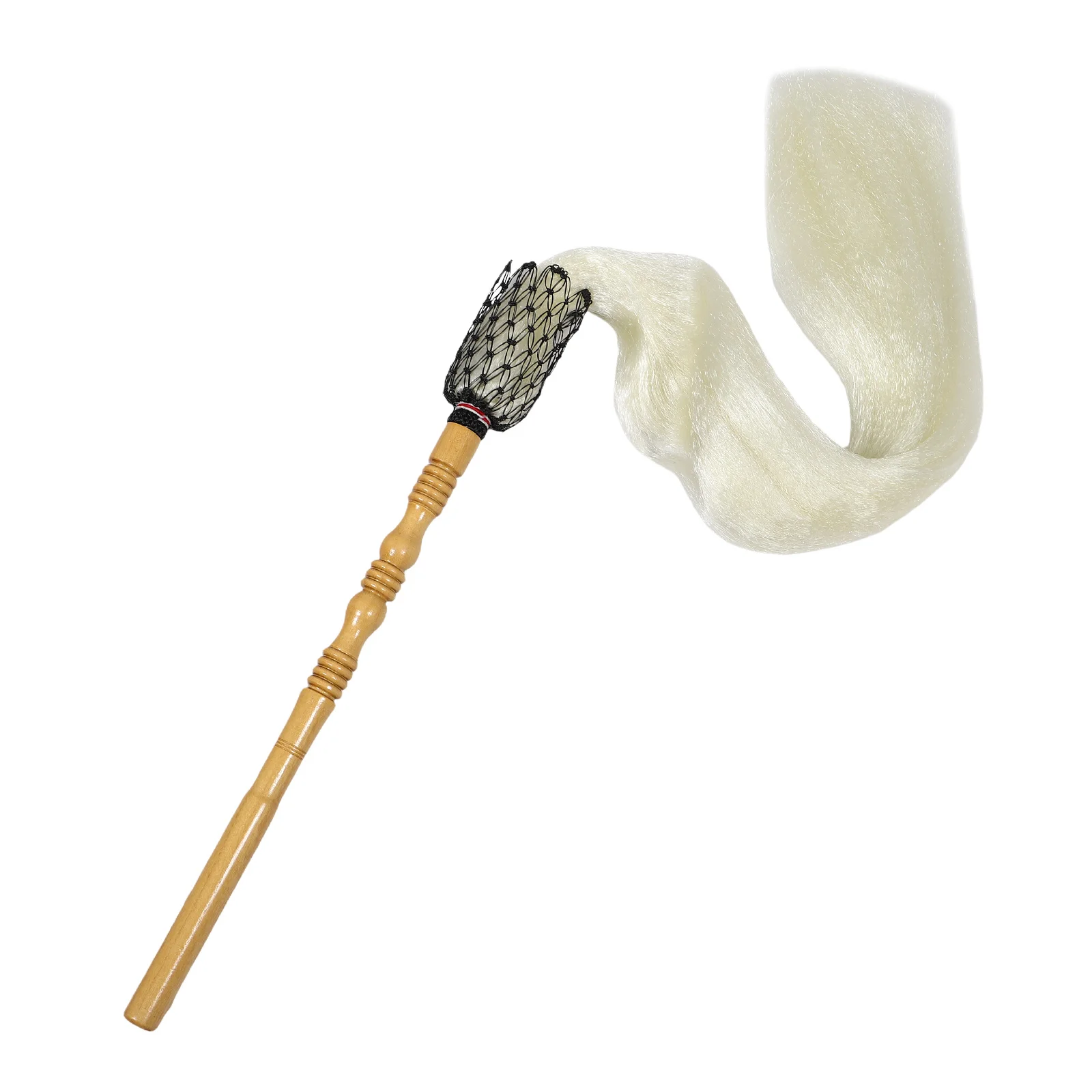 Tai Chi Horsetail Whisk Prop Decorative Performance Accessory For Dance Ceremony Cosplay Stage Lightweight Fake Horsetail
Tai Chi Horsetail Whisk Prop Decorative Performance Accessory For Dance Ceremony Cosplay Stage Lightweight Fake Horsetail