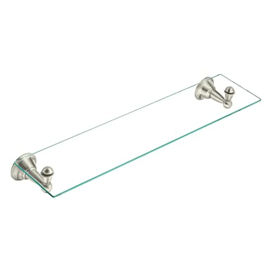 DN6890BN Sage 22.75-Inch Wide x 5-Inch Deep Decorative Glass Bathroom Vanity Shelf, Brushed Nickel
DN6890BN Sage 22.75-Inch Wide x 5-Inch Deep Decorative Glass Bathroom Vanity Shelf, Brushed Nickel