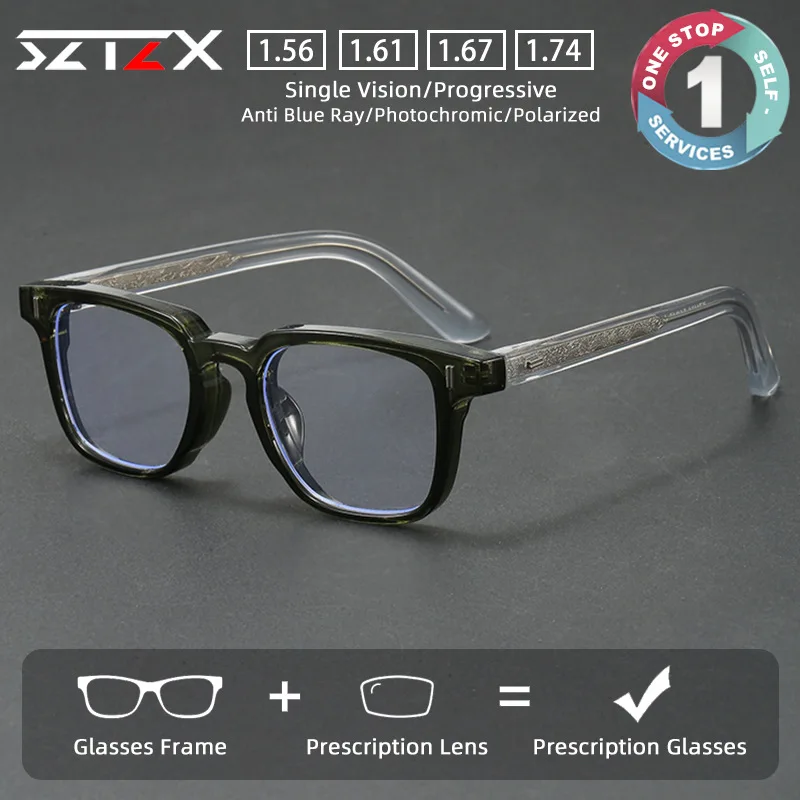 SZTZX Minimalist Versatile Comfortable Prescription Glasses Men Blue Light Blocking Myopia Eyewear Progressive Reading Glasses
SZTZX Minimalist Versatile Comfortable Prescription Glasses Men Blue Light Blocking Myopia Eyewear Progressive Reading Glasses
