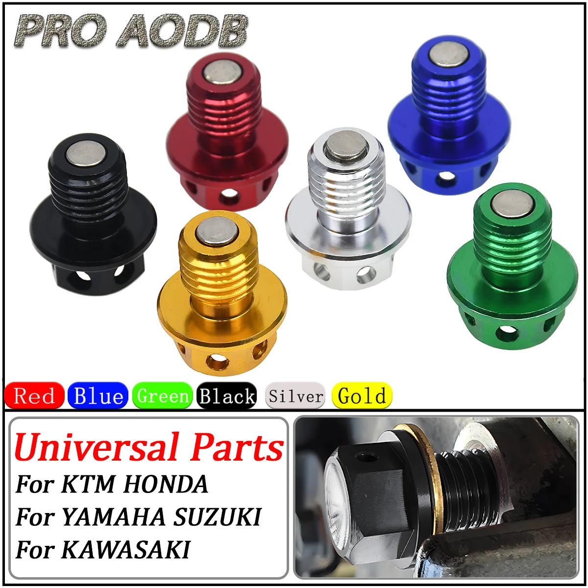 Oil Drain Plug Bolt Screw For KTMXC EXCF XCWF SXF EXC EXCF Yamaha Kawasaki Suzuki Honda125-450 CR CRF CRF-R CRF-RX CRF-X
Oil Drain Plug Bolt Screw For KTMXC EXCF XCWF SXF EXC EXCF Yamaha Kawasaki Suzuki Honda125-450 CR CRF CRF-R CRF-RX CRF-X