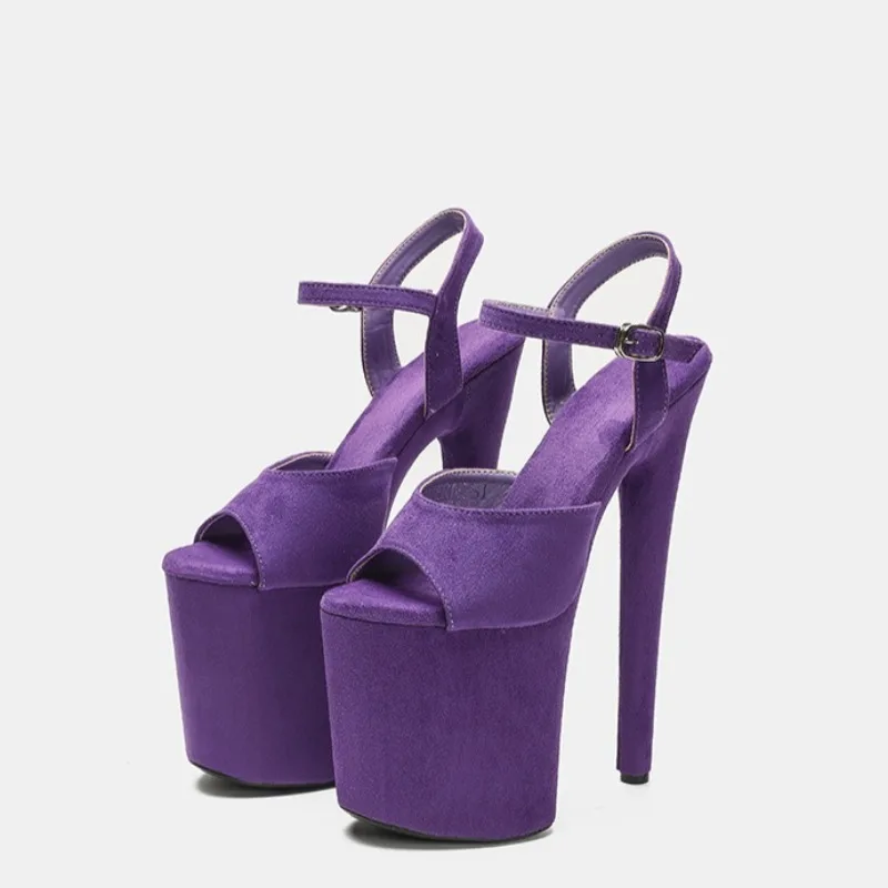 20CM Women's Shoes Sexy Platform Ultra High Heels Sandals for Woman Fashion Model Performance Shoes Designer Shoes Zapatos Mujer
20CM Women's Shoes Sexy Platform Ultra High Heels Sandals for Woman Fashion Model Performance Shoes Designer Shoes Zapatos Mujer