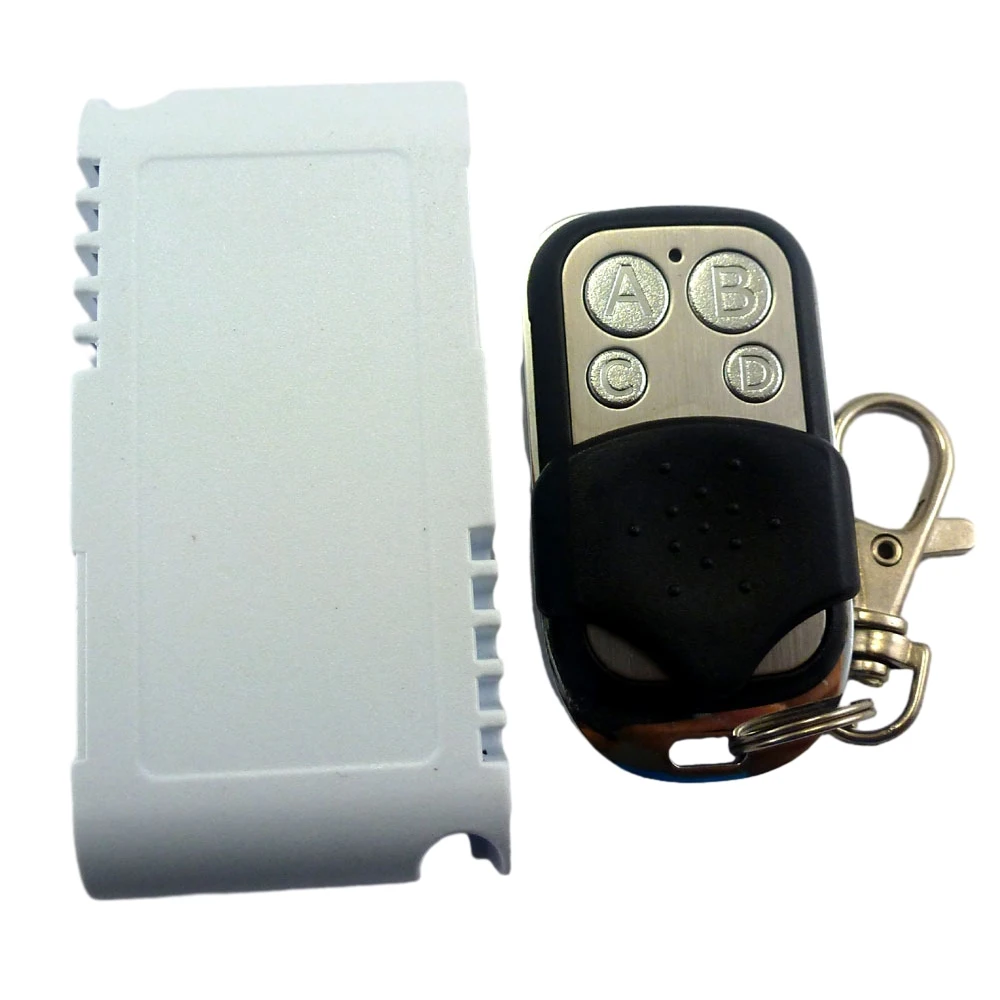 433M 4 Way Wireless Micro Controller RF Relay Remote Control Switch for Boat Car Model with 4 Keys EV1527 Remote Control
433M 4 Way Wireless Micro Controller RF Relay Remote Control Switch for Boat Car Model with 4 Keys EV1527 Remote Control