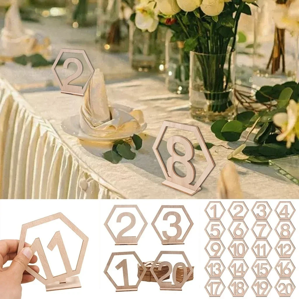 1-20 Wooden Table Numbers Card Set with Base Birthday Wedding Party Table Decor
1-20 Wooden Table Numbers Card Set with Base Birthday Wedding Party Table Decor