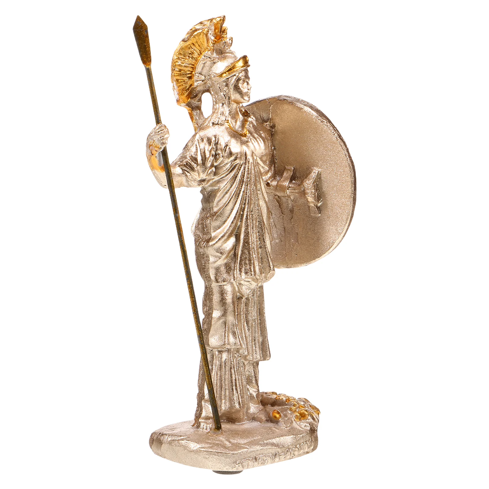 Athena Goddess of Wisdom Resin Sculpture Ideal for Home Decor and Mythology Enthusiasts Desktop Ornament Golden
Athena Goddess of Wisdom Resin Sculpture Ideal for Home Decor and Mythology Enthusiasts Desktop Ornament Golden