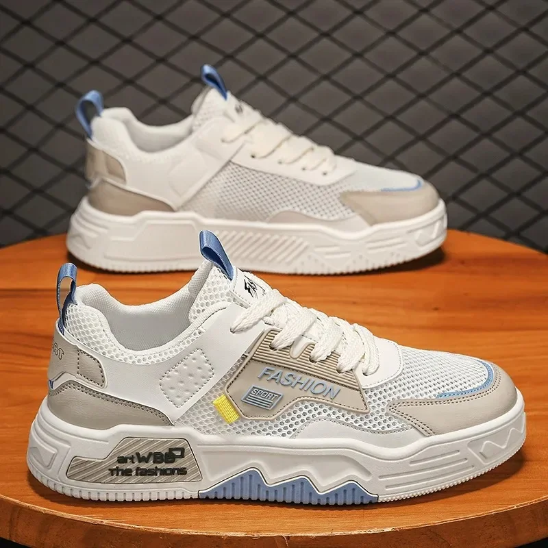 Men Shoes 2025 New Summer Breathable Mesh Shoes Versatile Casual Shoes Soft Sole Height Increasing Sneakers Zapatillas Hombre
Men Shoes 2025 New Summer Breathable Mesh Shoes Versatile Casual Shoes Soft Sole Height Increasing Sneakers Zapatillas Hombre
