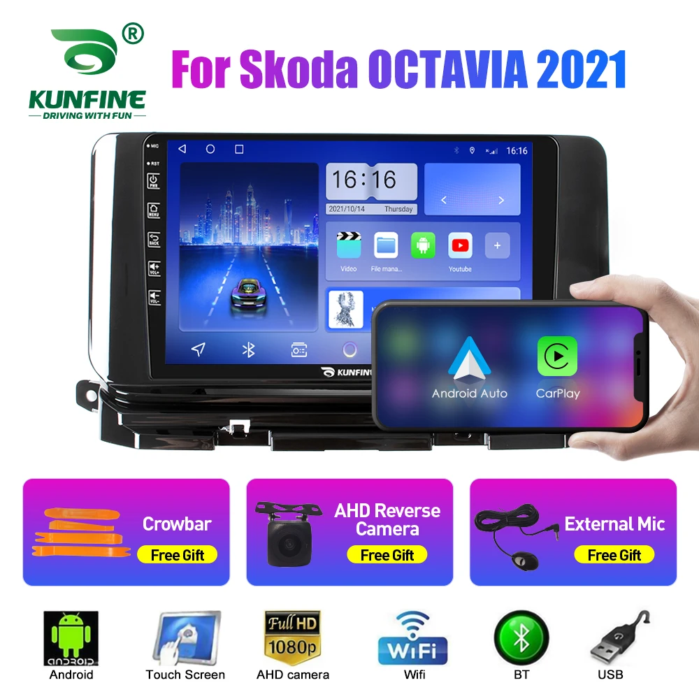 Автомобильное радио 2Din Android для Skoda OCTAVIA 2021, аудио мультимедийный плеер, Carplay, GPS-навигация, стерео, Android, авто, Wi-Fi, головное устройство
Автомобильное радио 2Din Android для Skoda OCTAVIA 2021, аудио мультимедийный плеер, Carplay, GPS-навигация, стерео, Android, авто, Wi-Fi, головное устройство