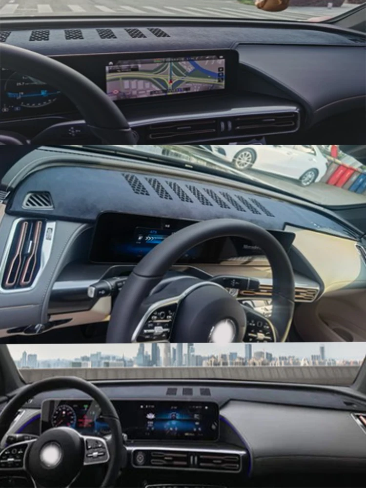 Для Benz EQC 400 350 N293 автомобильный Стайлинг Dashmat крышка приборной панели изоляционная солнцезащитная защитная накладка украшения
Для Benz EQC 400 350 N293 автомобильный Стайлинг Dashmat крышка приборной панели изоляционная солнцезащитная защитная накладка украшения