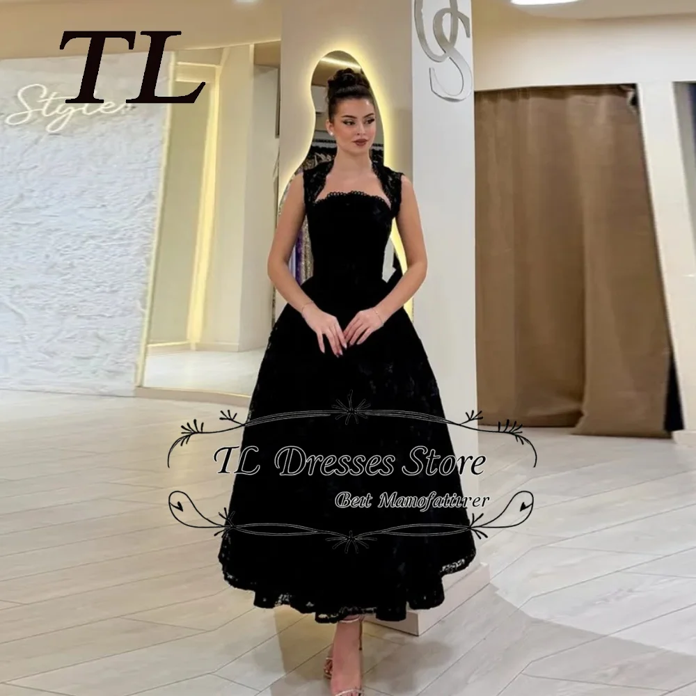 TL Luxurious Evening Dresses for Special Occasions Elegant Party Dresses Medium Length Women Evening Dress Black Customized
TL Luxurious Evening Dresses for Special Occasions Elegant Party Dresses Medium Length Women Evening Dress Black Customized