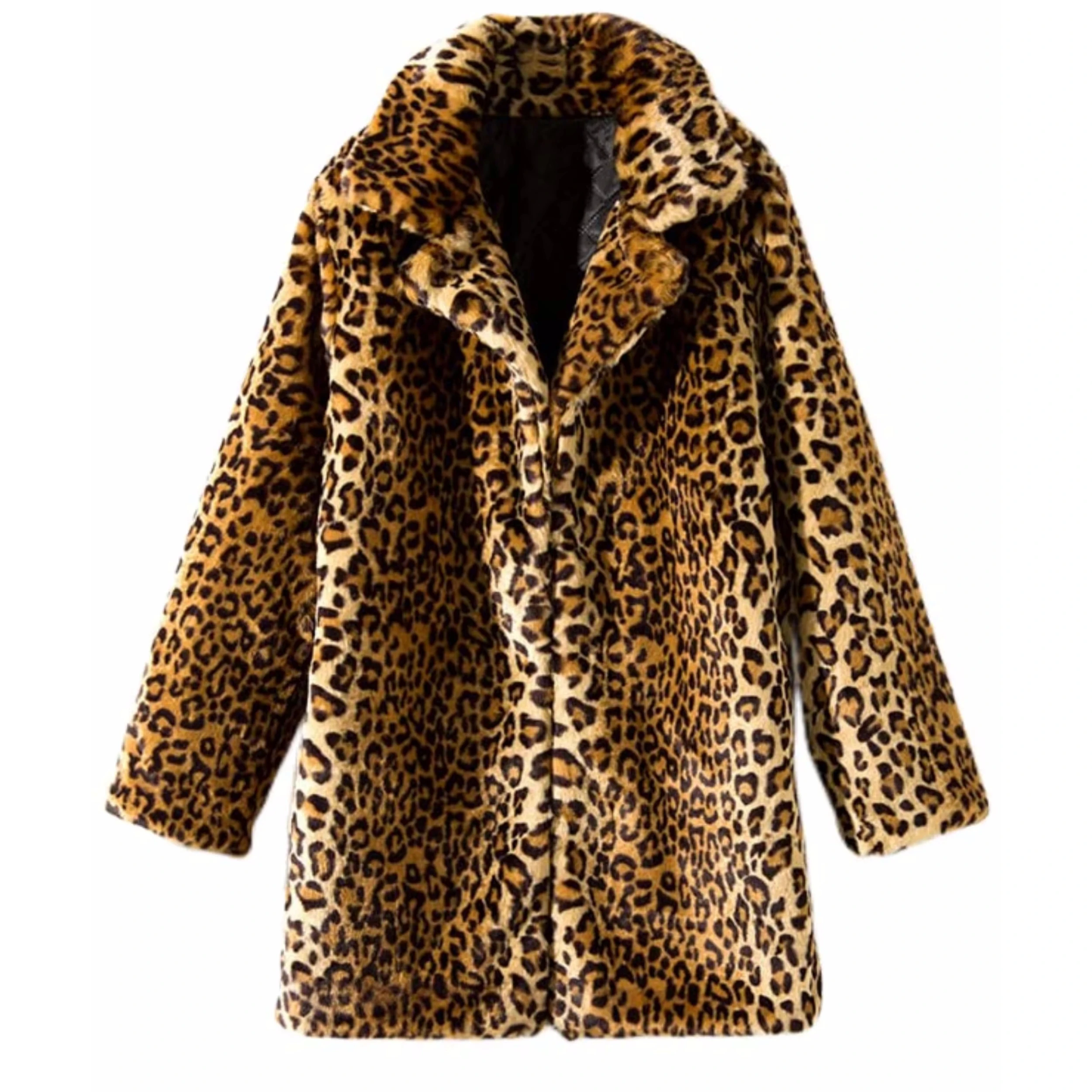 Leopard Faux Fur Women's Winter Warm Coat Fur Jacket Overcoat Hooded Outerwear Sweater Dress
Leopard Faux Fur Women's Winter Warm Coat Fur Jacket Overcoat Hooded Outerwear Sweater Dress