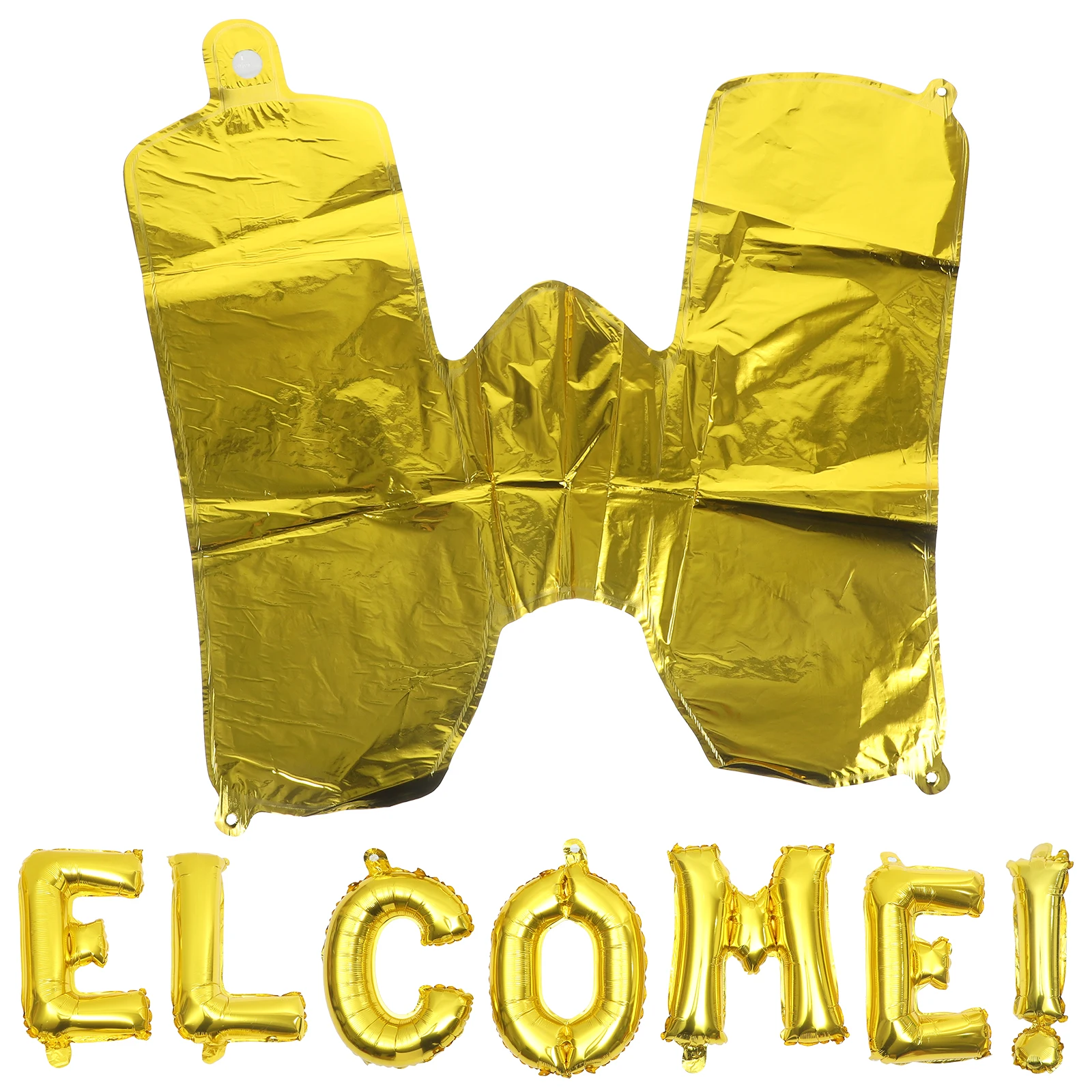 1Set Welcome Foil Balloons Easy Inflate Non Floating Wedding Birthday Festive Occasions Strong Long Lasting Decor
1Set Welcome Foil Balloons Easy Inflate Non Floating Wedding Birthday Festive Occasions Strong Long Lasting Decor