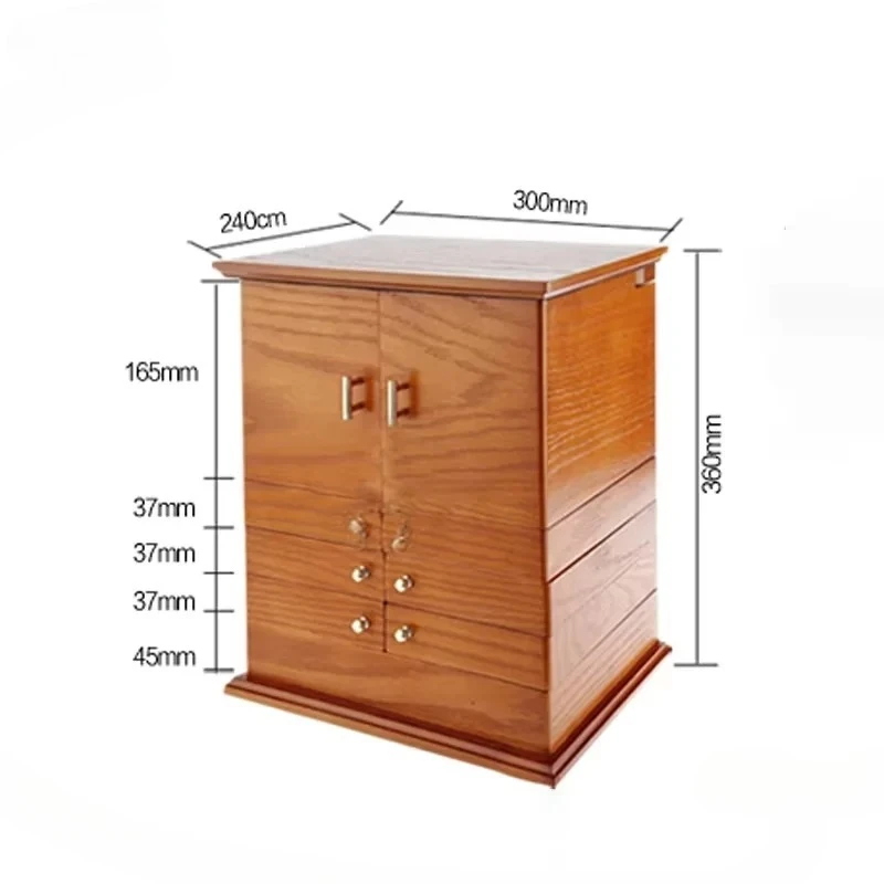Hot Sale Designer Wooden Jewelry Box Organizer Large Capacity Retro Solid Wood Jewelry Earrings Storage Box Home Princess
Hot Sale Designer Wooden Jewelry Box Organizer Large Capacity Retro Solid Wood Jewelry Earrings Storage Box Home Princess