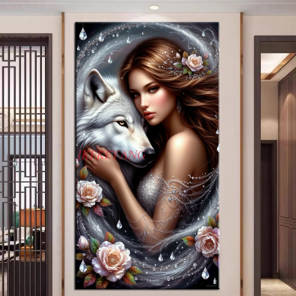 Красивая девушка и волк картина DIY алмазная живопись вышивка крестиком полные дрели Алмазная мозаика новая коллекция домашний декор
Красивая девушка и волк картина DIY алмазная живопись вышивка крестиком полные дрели Алмазная мозаика новая коллекция домашний декор