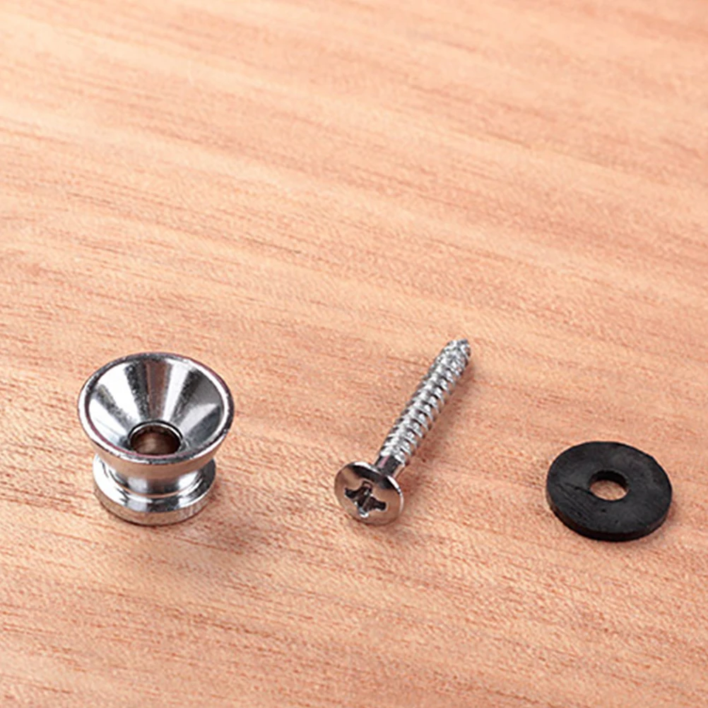 6 Pcs Strap Buckle Acoustic Belt Fixator Durable Material Screw Bolt Guitar Belt Screw Bolt Anti-Scratch Wooden Accessories
6 Pcs Strap Buckle Acoustic Belt Fixator Durable Material Screw Bolt Guitar Belt Screw Bolt Anti-Scratch Wooden Accessories