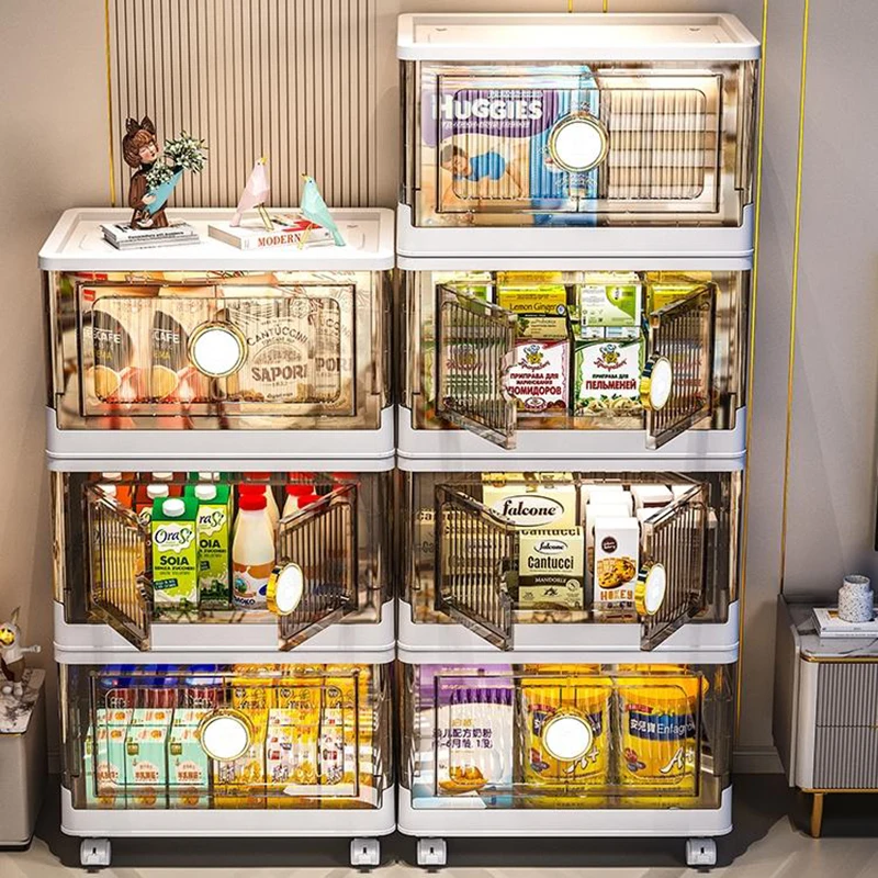 Foldable Storage Box with Wheels Home Wardrobe Large Capacity Stackable Sundries Organizer Bin Closet Containers Cabinet
Foldable Storage Box with Wheels Home Wardrobe Large Capacity Stackable Sundries Organizer Bin Closet Containers Cabinet