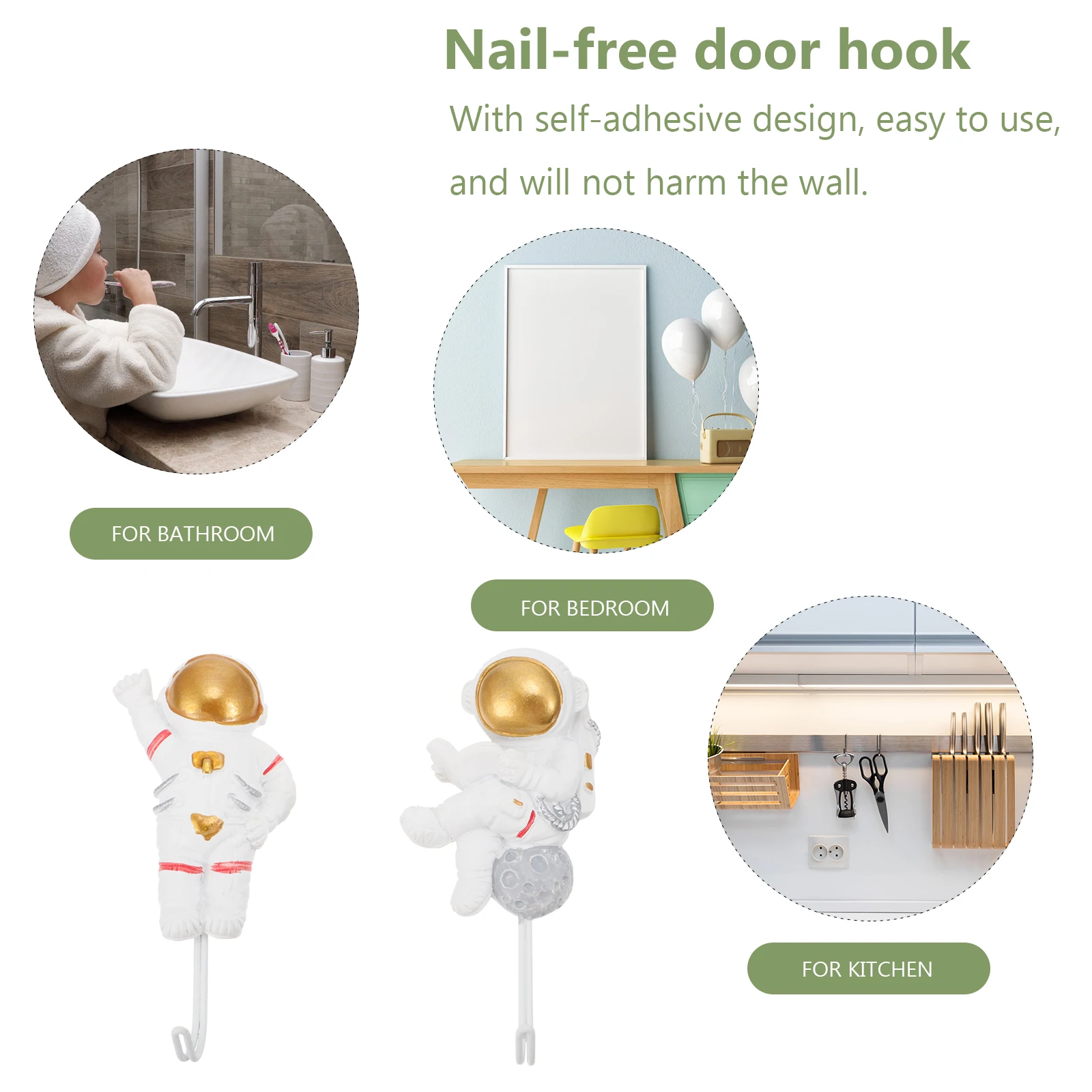 2 Pcs Sticky Resin Wall Wall Hook Storage Self Adhesive Hooks Box Home Decor Nail Nail-Free Door Hook Free Door Coat Hanger
2 Pcs Sticky Resin Wall Wall Hook Storage Self Adhesive Hooks Box Home Decor Nail Nail-Free Door Hook Free Door Coat Hanger