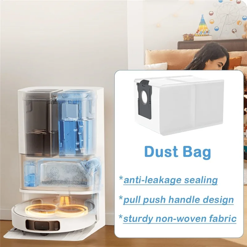 Summer Sale Accessories Kit For Dreame L10s Ultra Gen 2/L10s Pro Ultra Heat/Mova E30 Ultra- Dust Bags, Main Brush, Mop Cloths, H
Summer Sale Accessories Kit For Dreame L10s Ultra Gen 2/L10s Pro Ultra Heat/Mova E30 Ultra- Dust Bags, Main Brush, Mop Cloths, H
