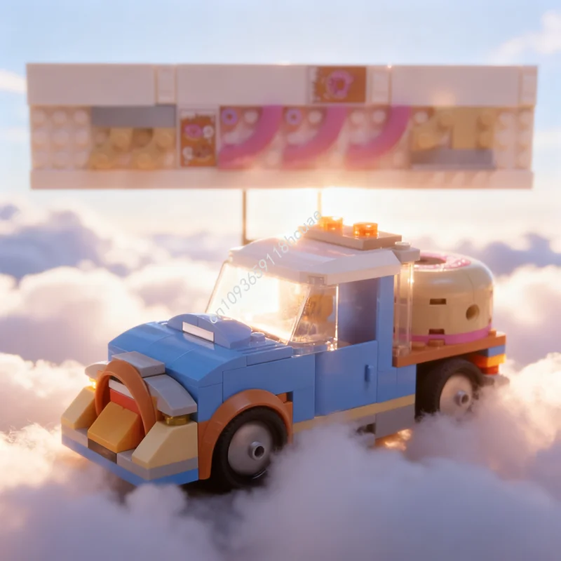 176 шт. MOC город большой пончик доставка модель строительные блоки строительная игрушка DIY творческая идея образование Рождественский подарок кирпич
176 шт. MOC город большой пончик доставка модель строительные блоки строительная игрушка DIY творческая идея образование Рождественский подарок кирпич