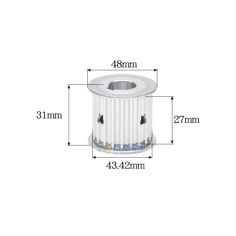 5pcs HTD 5M 28 Teeth Synchronous Timing Pulley Bore 16/22mm AF Type Slot Width 27mm
5pcs HTD 5M 28 Teeth Synchronous Timing Pulley Bore 16/22mm AF Type Slot Width 27mm