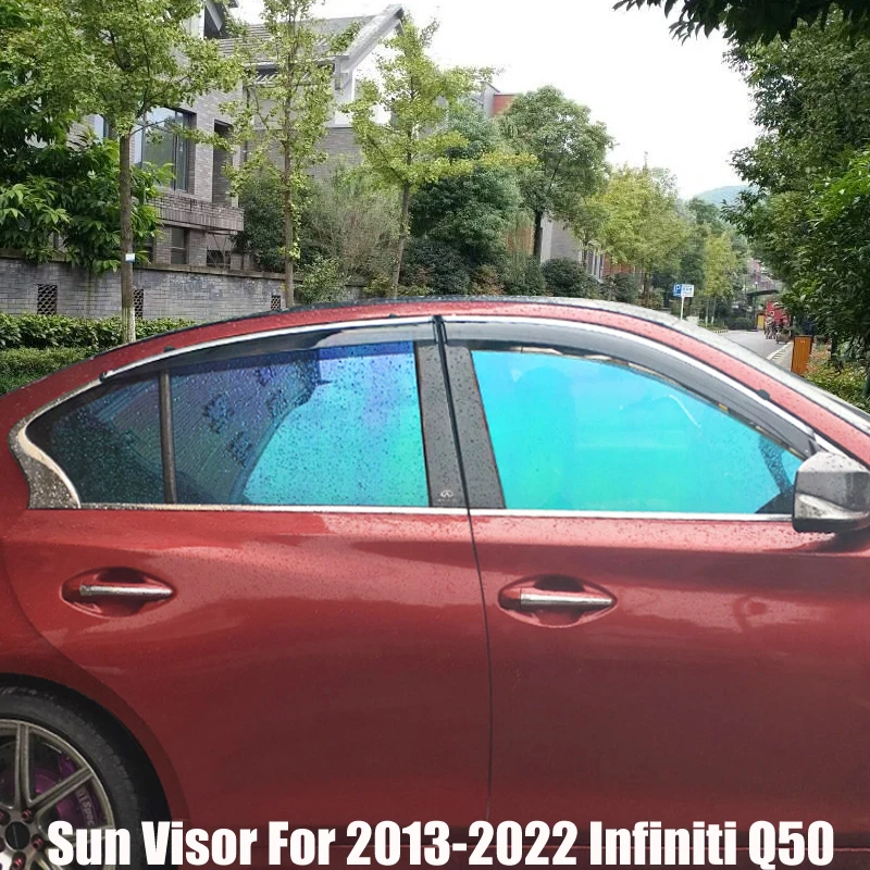 Stainless Steel Line Acrylic Window Deflector SUN/RAIN Shield Visor Vent For2013-2022 Infiniti Q50
Stainless Steel Line Acrylic Window Deflector SUN/RAIN Shield Visor Vent For2013-2022 Infiniti Q50