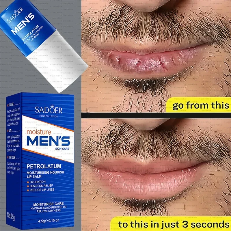 Men Lip Balm Moisturizing Hydration Fading Lip Lines Anti-Cracking Remove Dead Skin Refreshing And Not Greasy Exquisite Lip Care
Men Lip Balm Moisturizing Hydration Fading Lip Lines Anti-Cracking Remove Dead Skin Refreshing And Not Greasy Exquisite Lip Care